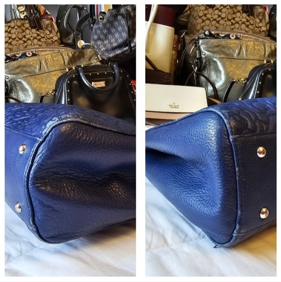 Karl Lagerfeld Paris Rose Textured Tote / Shoulder Bag - Picture 10 of 10